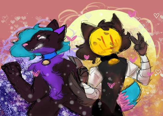 Furry art for friends